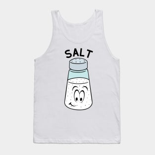 Salt kitchen label sticker Tank Top